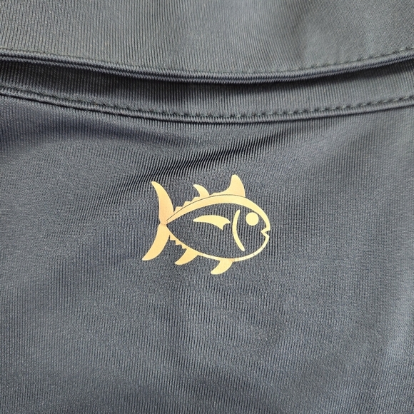 Southern Tide Polo Shirt Mens XXL Blue Golf Performance Wear Stretch Soft Feel - Picture 4 of 9